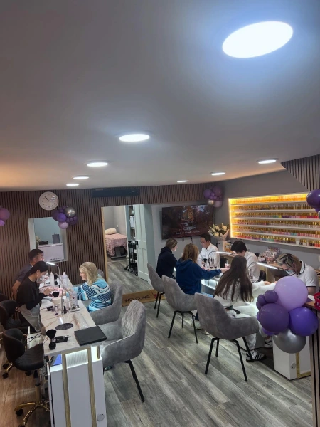 Rika Nails & Beauty Salon of the inside